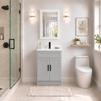 24" SOLID WOOD VANITY