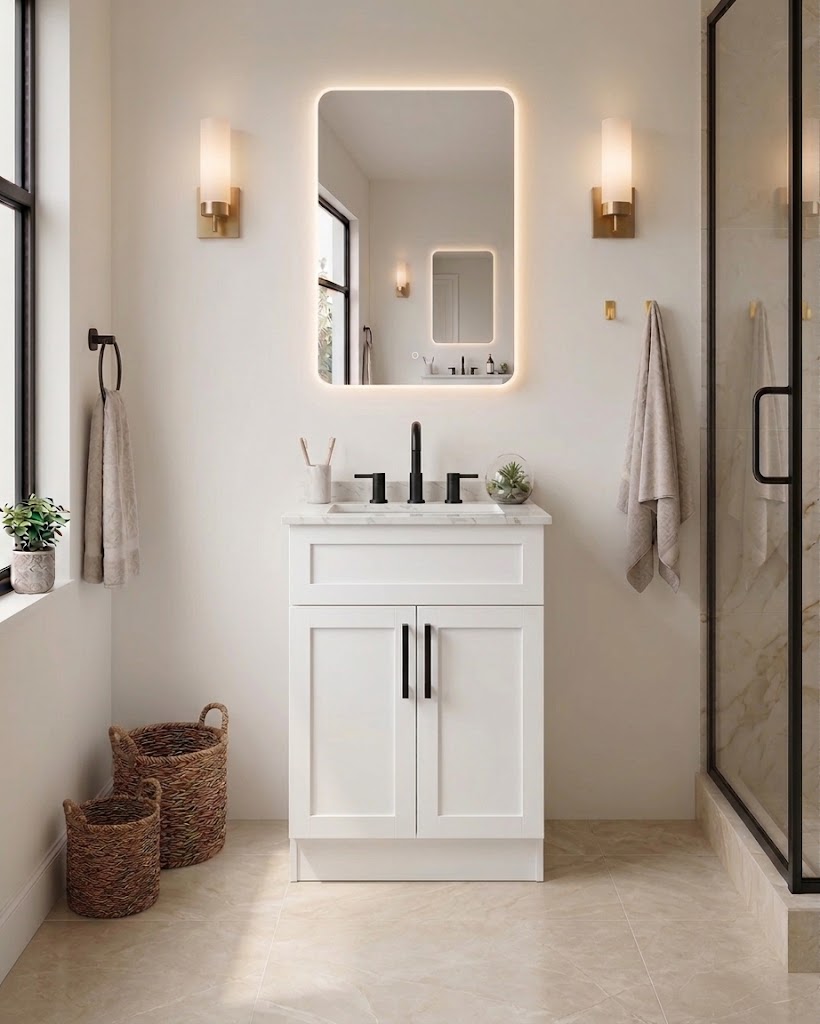 24" MDF VANITY