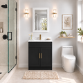 30" SOLID WOOD VANITY