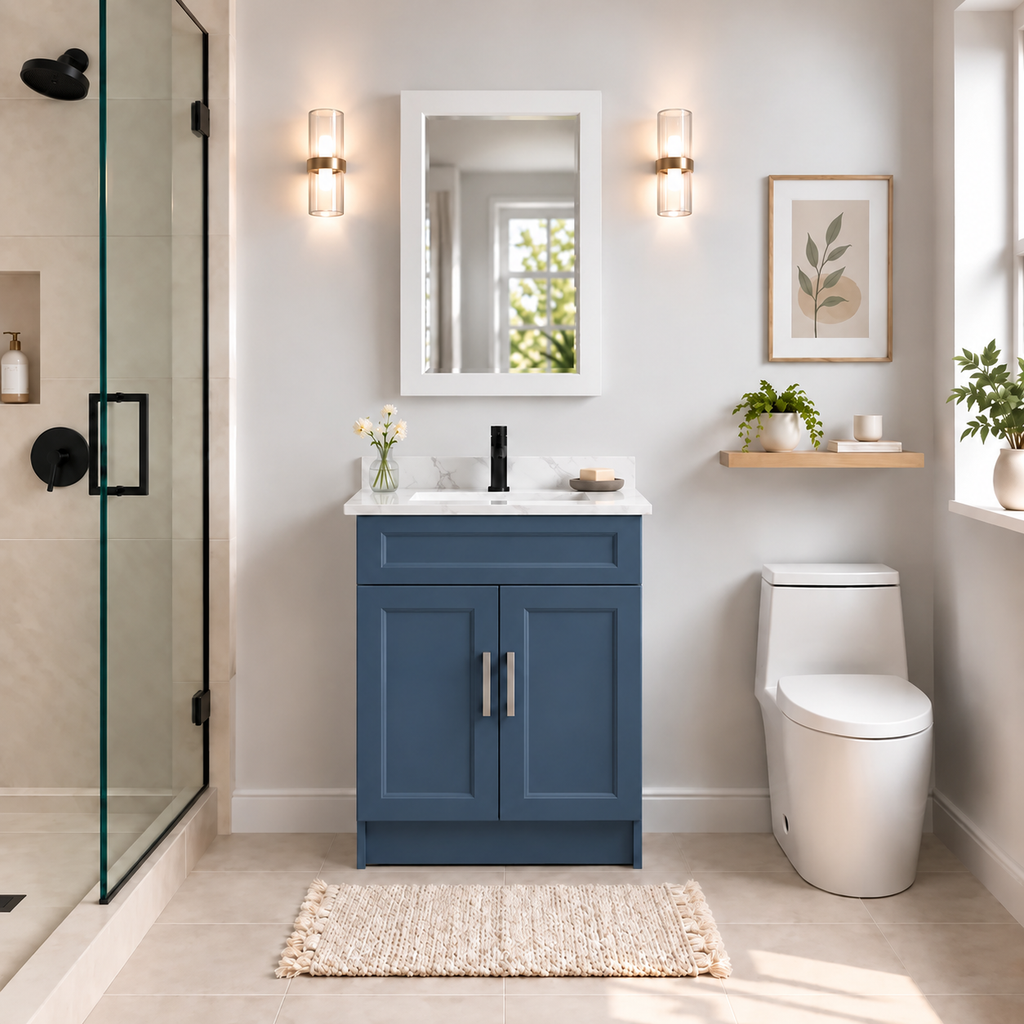 30" SOLID WOOD VANITY