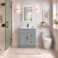 30" SOLID WOOD VANITY - WITH DRAWERS