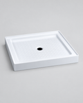 ACRYLIC SHOWER BASE - CENTRE DRAIN