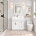 36" MDF VANITY FULL SET