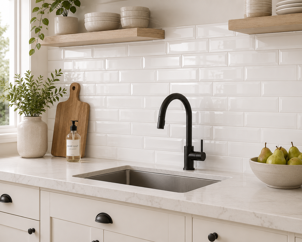 WHISPER WHITE BEVELED 2x6