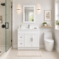42" MDF VANITY FULL SET