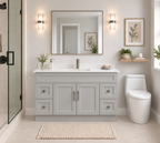54" MDF VANITY FULL SET