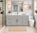 72" SINGLE SINK MDF VANITY - 4 DRAWERS
