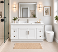 72" SINGLE SINK MDF VANITY - 4 DRAWERS