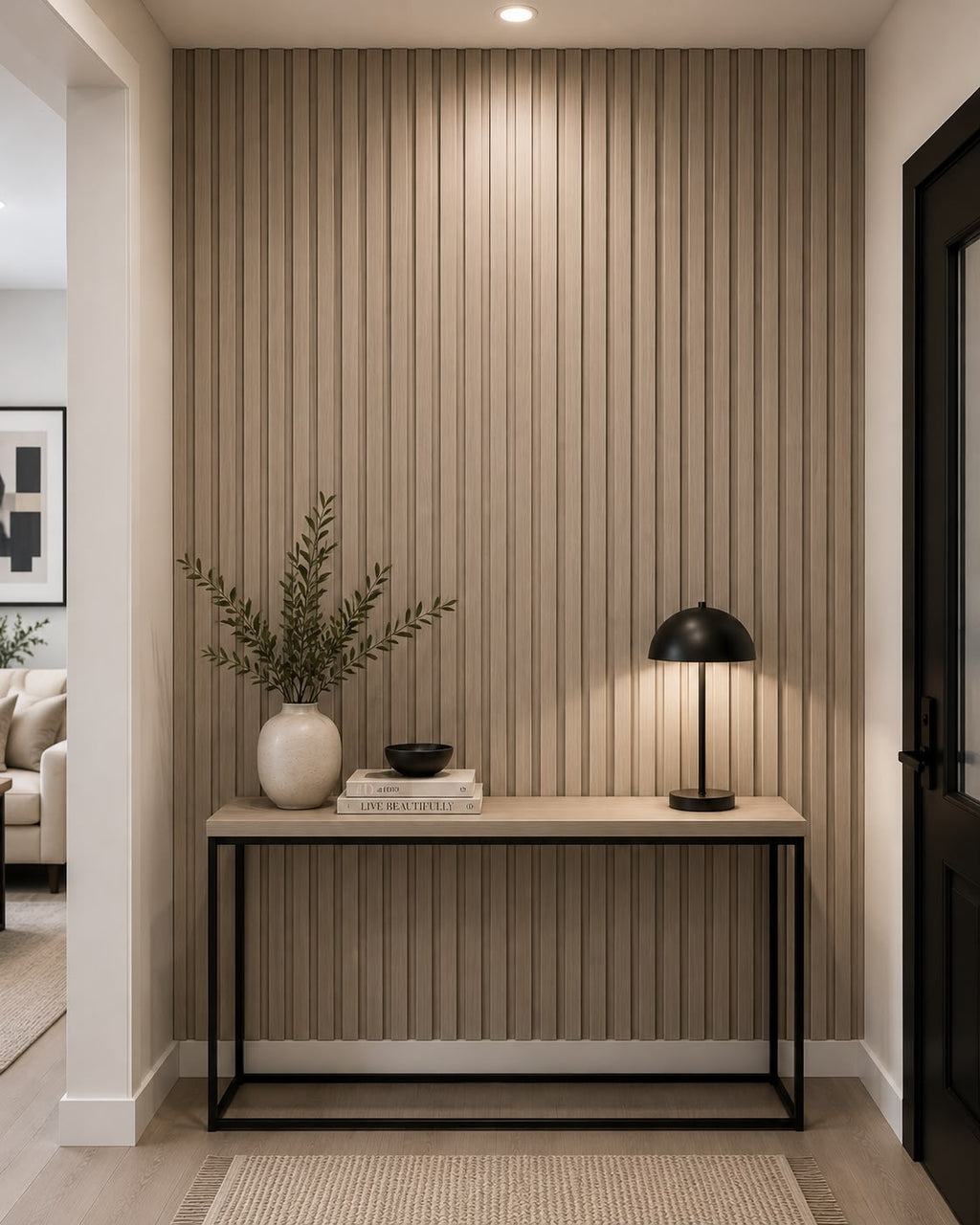 BALI SILVER PVC FLUTED PANEL