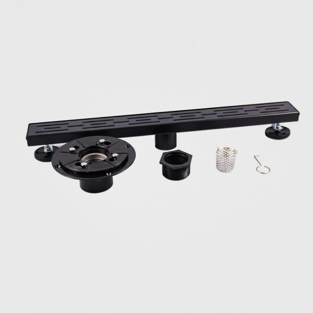 LINEAR DRAIN 24"-FULL KIT WITH FLANGE SH24C06