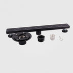 LINEAR DRAIN 24"-FULL KIT WITH FLANGE SH24C06