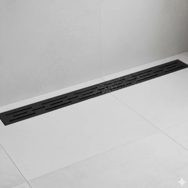 LINEAR DRAIN 24"-FULL KIT WITH FLANGE SH24C06