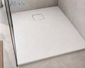 WHITE "STONE" SHOWER BASE 32" x 60"/ 36" x 60"