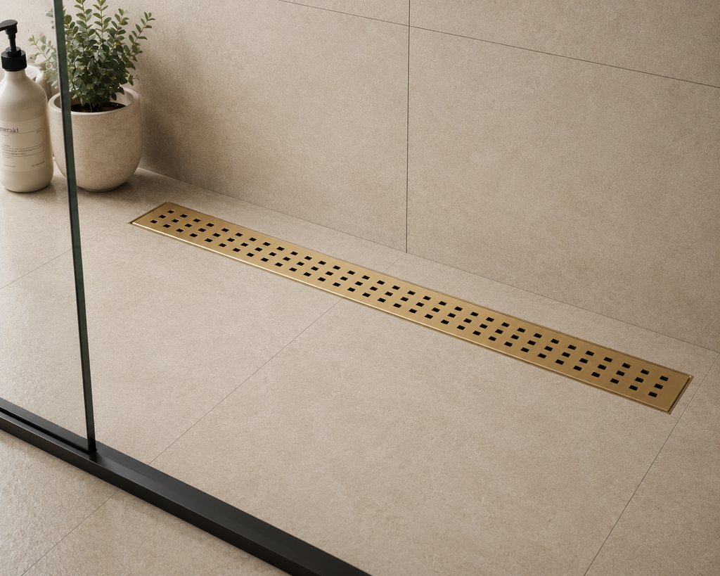 LINEAR DRAIN 24"-FULL KIT WITH FLANGE SH24T06