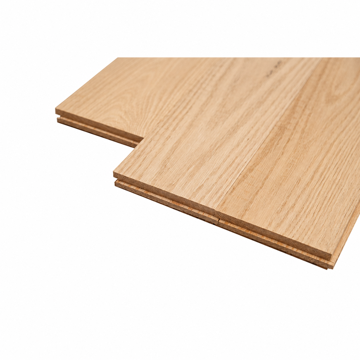 UNFINISHED HARDWOOD GRADE: SOLID WOOD RED OAK