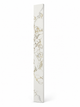 White with Gold Veins