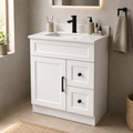 30" MDF VANITY - 2 DRAWERS