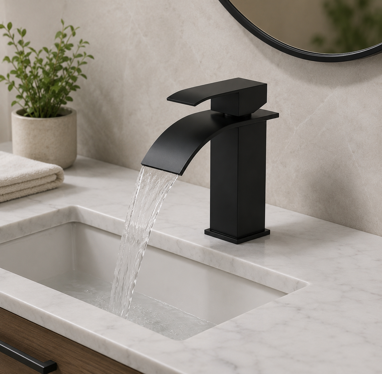 BANFF COLLECTION-WATERFALL FAUCET