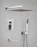 3 PIECE SHOWER SET - 4 COLOURS AVAILABLE