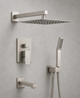 Brushed nickel