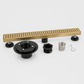 LINEAR DRAIN 24"-FULL KIT WITH FLANGE SH24T06