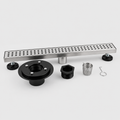 LINEAR DRAIN 24"-FULL KIT WITH FLANGE SH24T06
