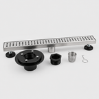 LINEAR DRAIN 24"-FULL KIT WITH FLANGE SH24T06