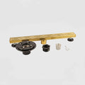LINEAR DRAIN 24"-FULL KIT WITH FLANGE SH24C06