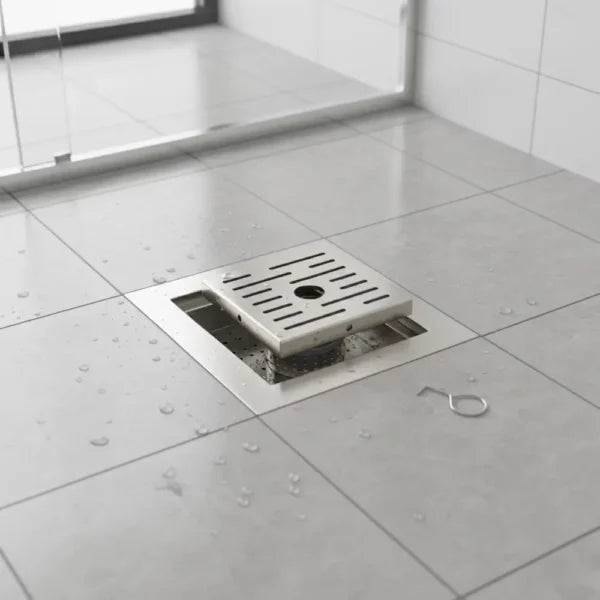 LINEAR DRAIN "6 X "6- FULL KIT WITH FLANGE