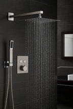 THERMOSTATIC 2 PIECE SHOWER SET - 4 COLOURS AVAILABLE