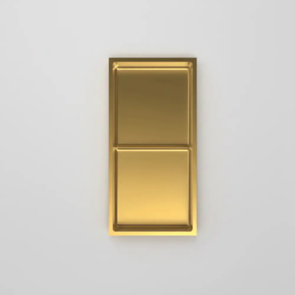 DOUBLE NICHE 12"X24"-STAINLESS STEEL ND600