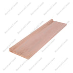 ST101-C Square Edge Treads with Front Return, Close on Both Side Red Oak