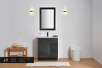 24″ / 30″ Solid Wood Vanity - 2 Drawers