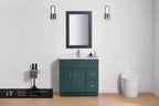 36″ / 42″ Solid Wood Vanity - 2 Drawers & 2 Doors