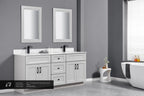 60” / 72” Solid Wood Vanity - 3 Drawers & 2 Doors