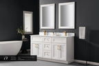 60” / 72” Solid Wood Vanity - 3 Drawers & 2 Doors
