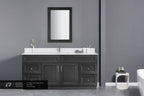 72” Solid Wood Vanity - 4 Drawers