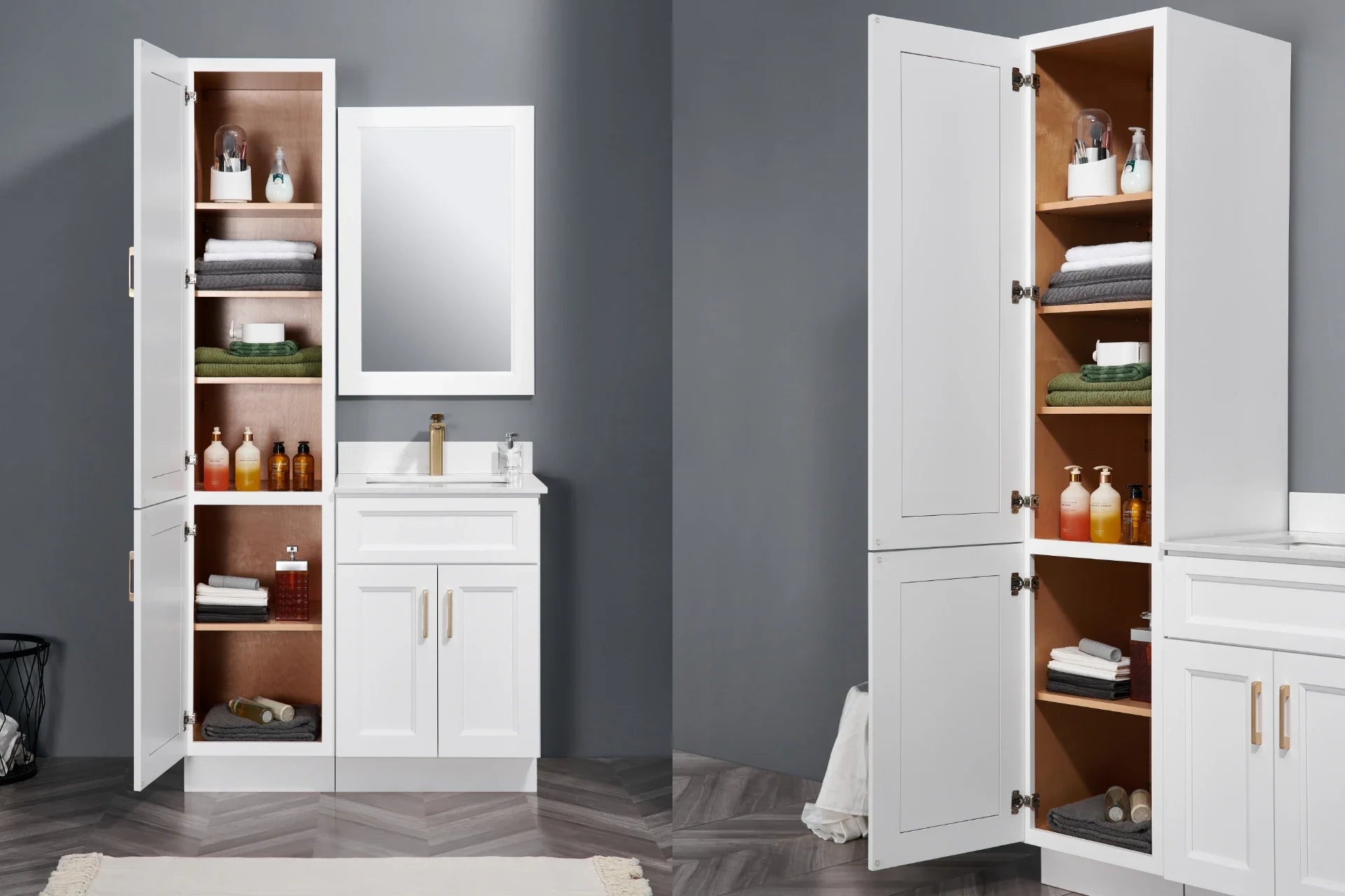 P 1884 Linen Cabinet