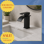 BANFF COLLECTION-WATERFALL FAUCET