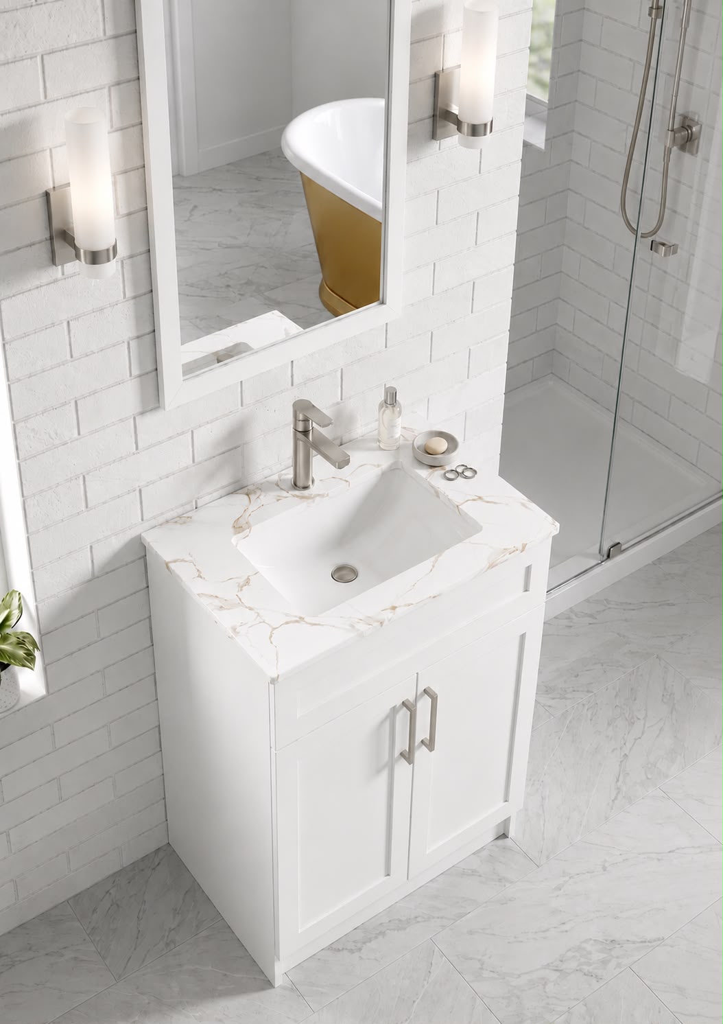 24" MDF VANITY