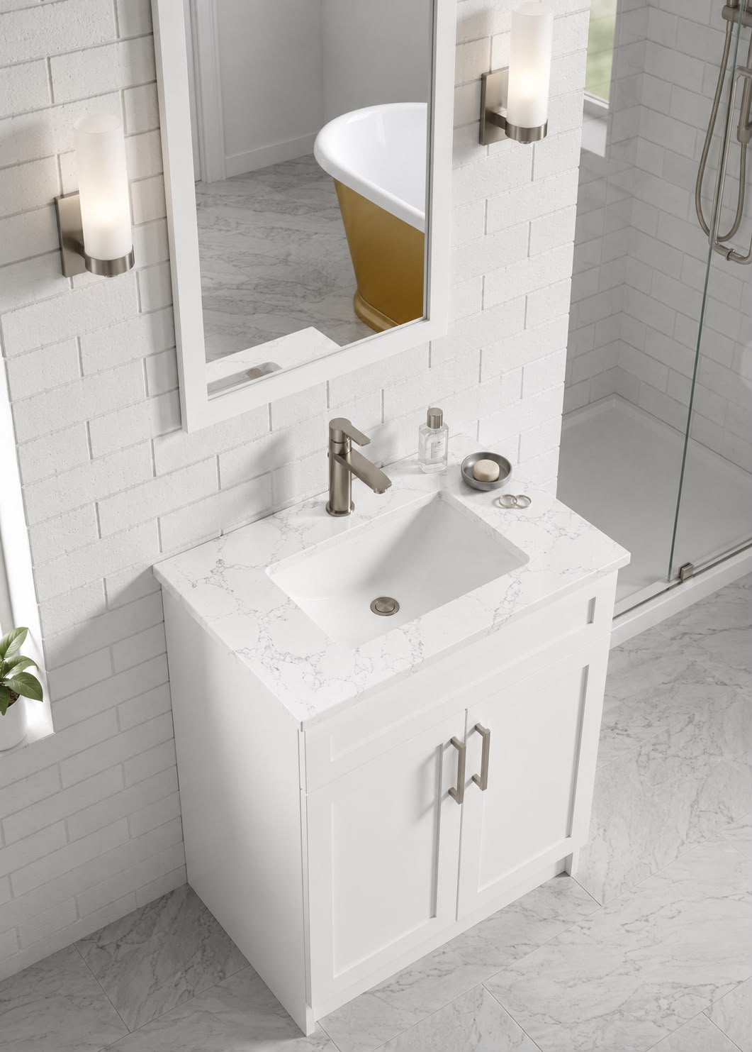 24" MDF VANITY