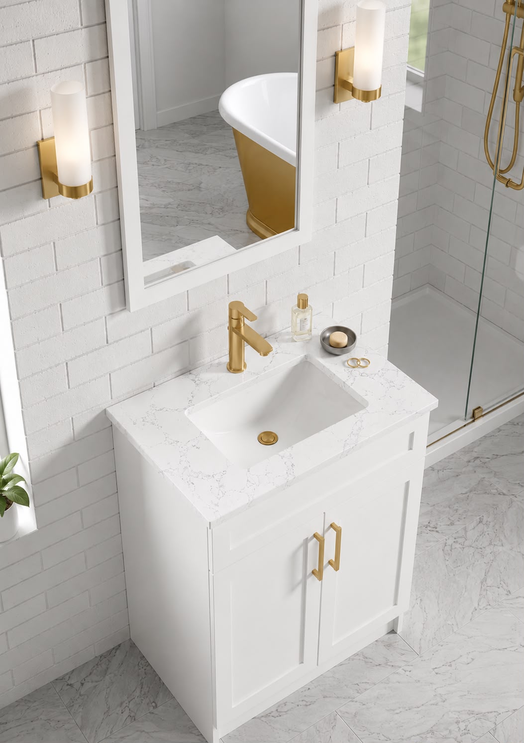 24" MDF VANITY