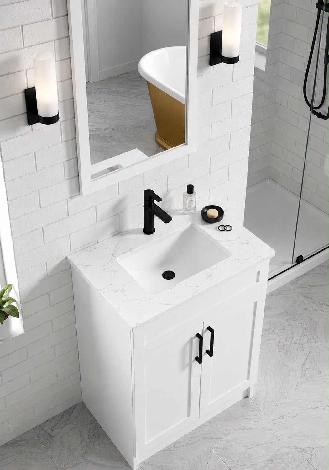 24" MDF VANITY