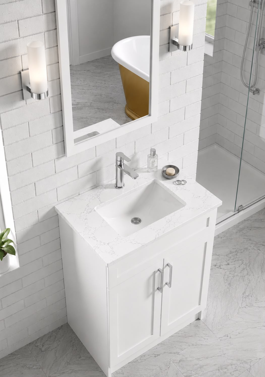 24" MDF VANITY