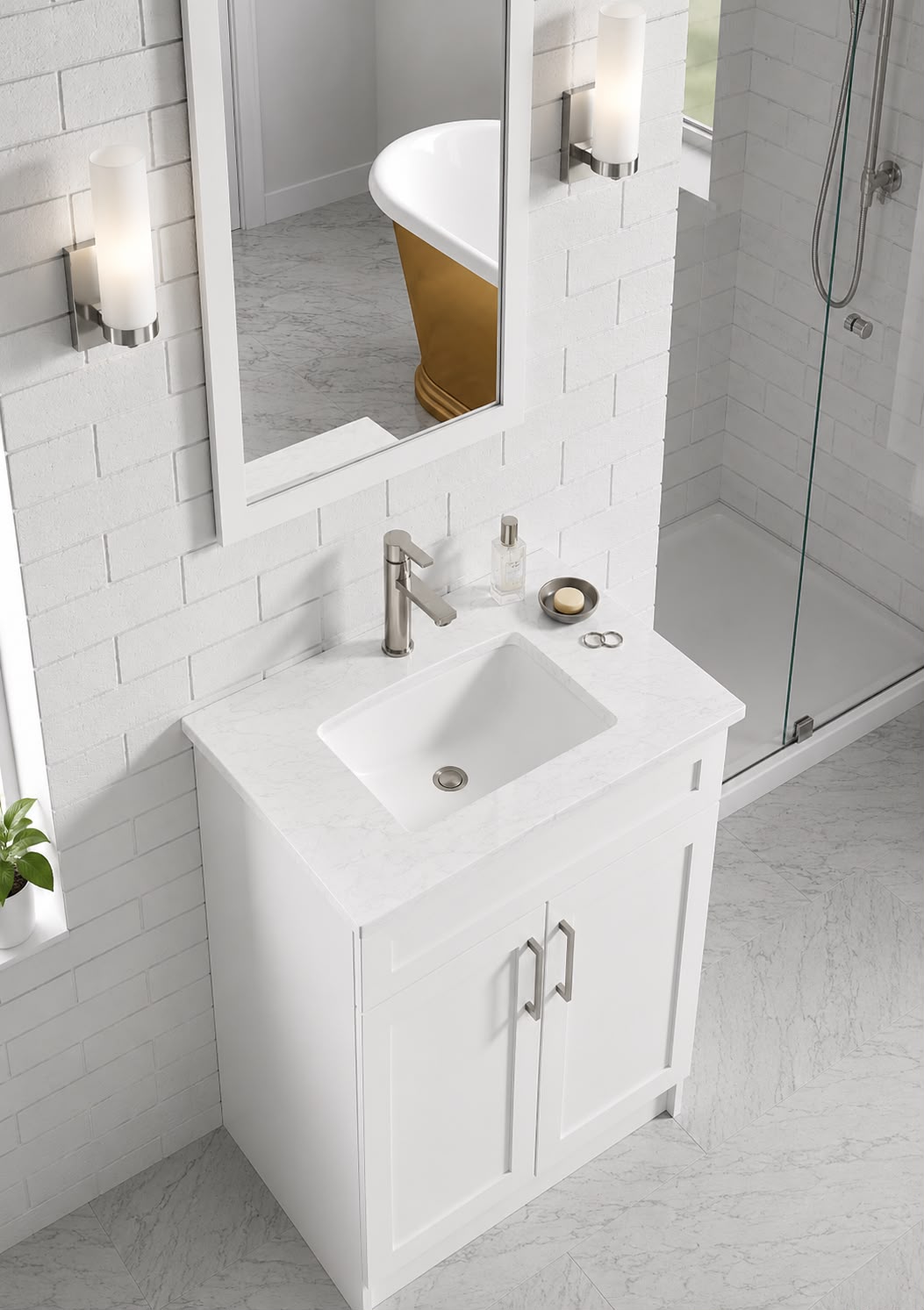 24" MDF VANITY