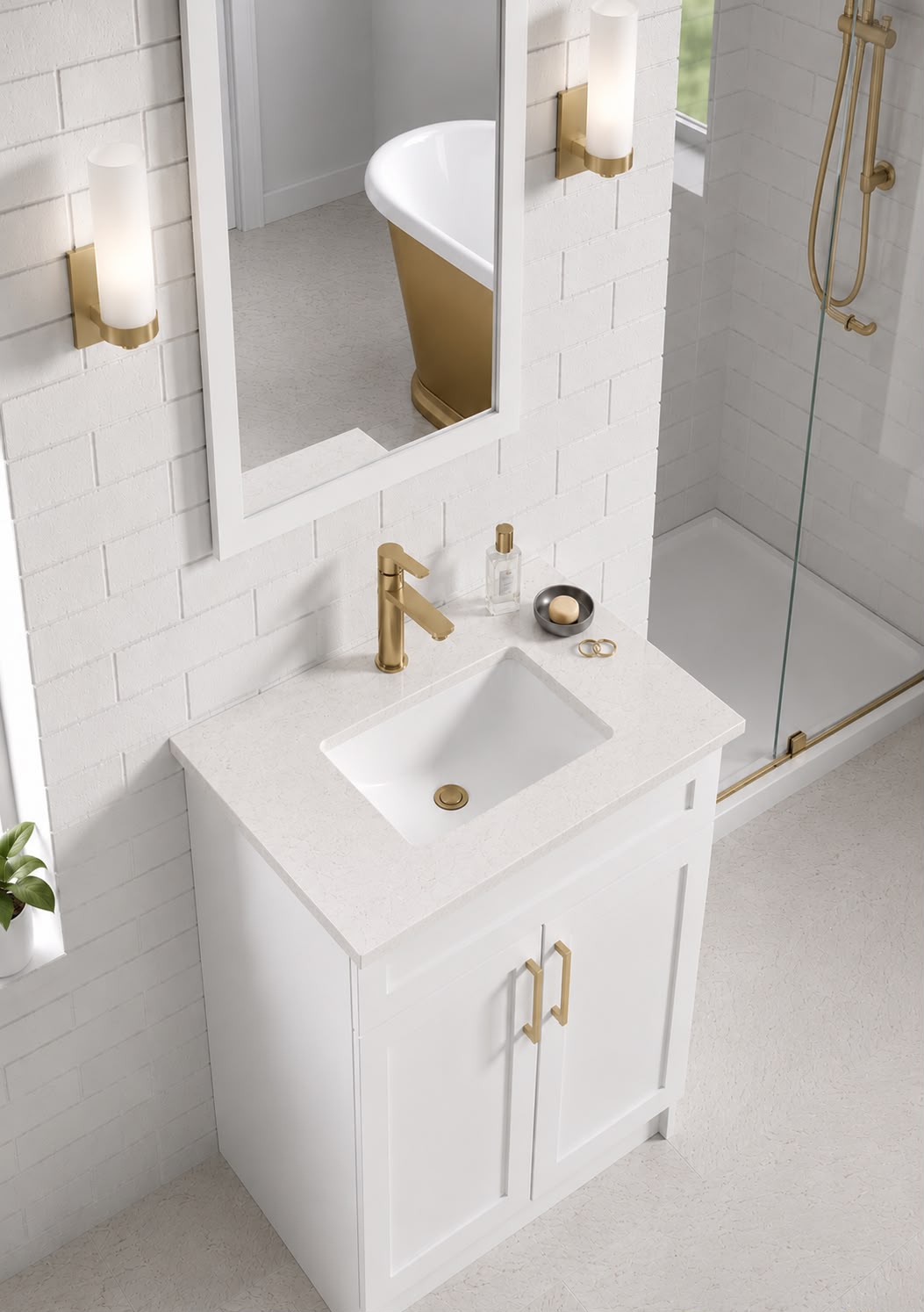 24" MDF VANITY