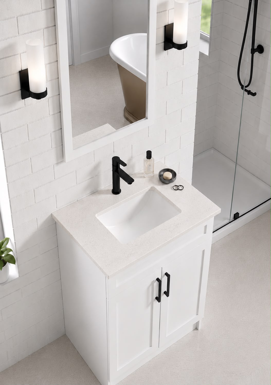 24" MDF VANITY
