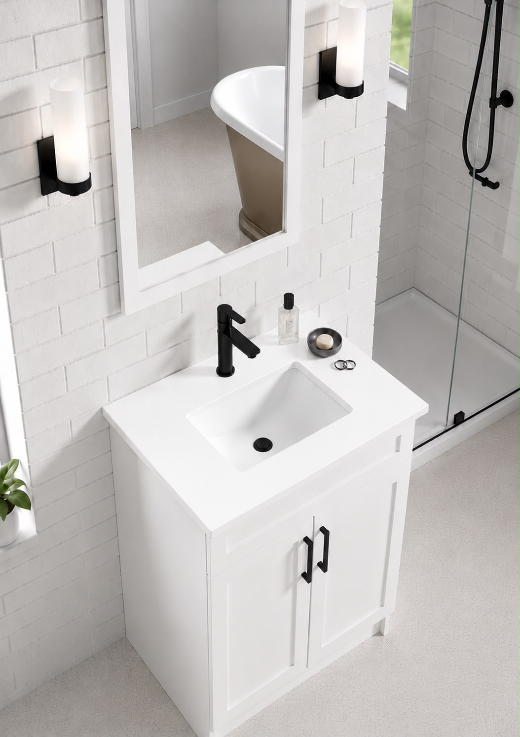 24" MDF VANITY