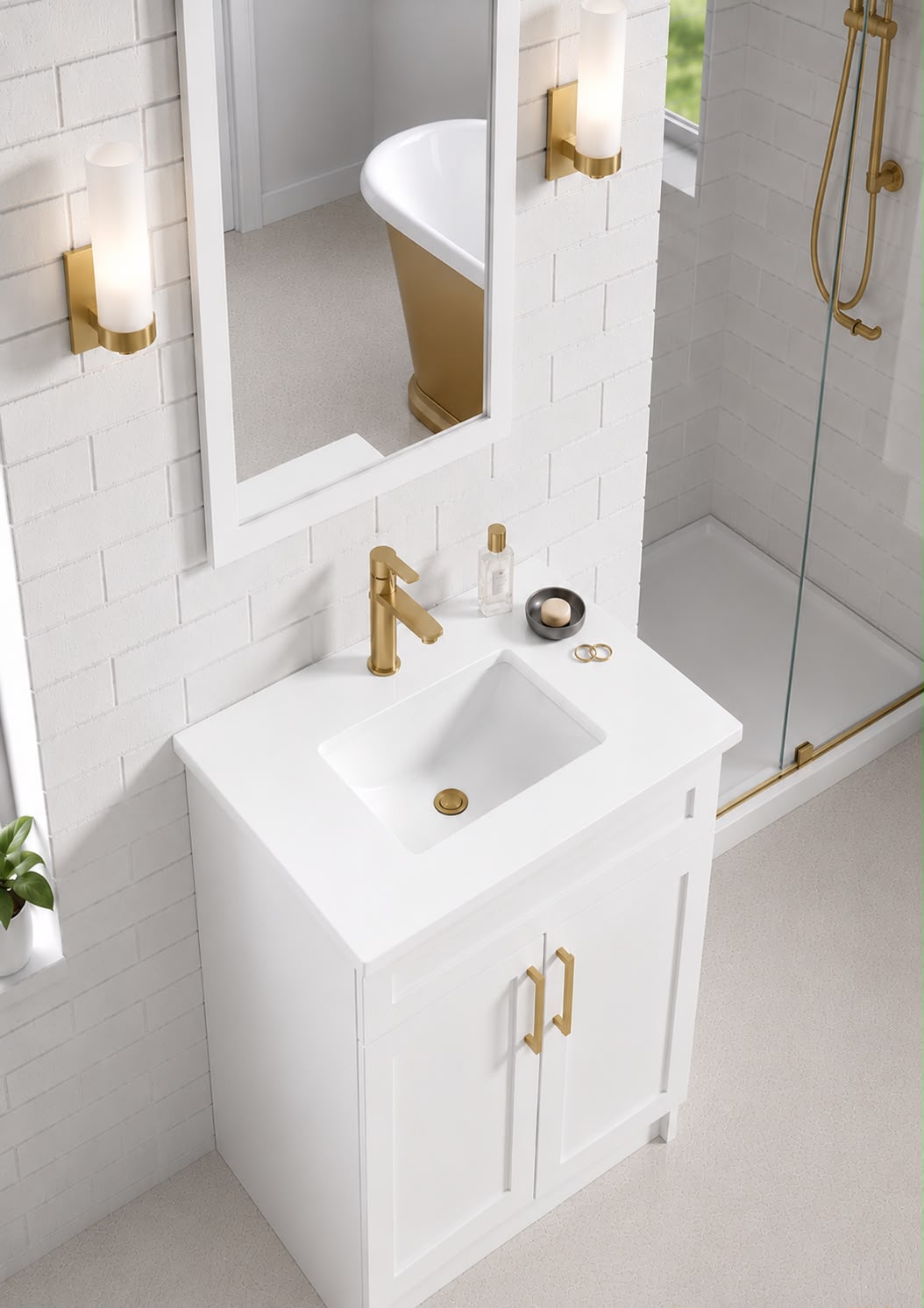 24" MDF VANITY