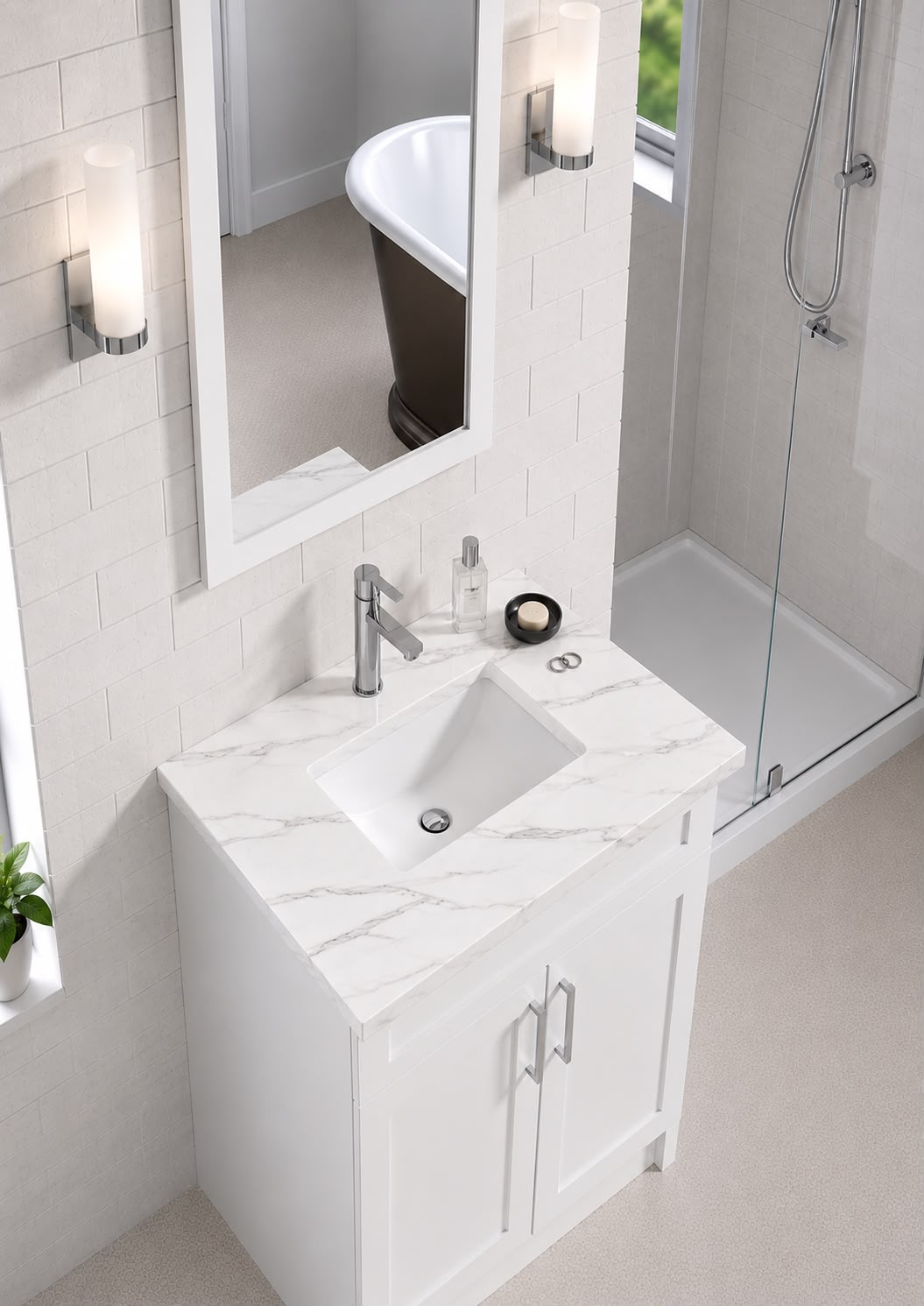 24" MDF VANITY